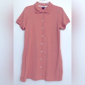 3 for $12 New York and Company coral color Polo Dress size Large.